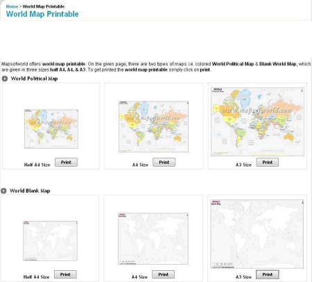 world maps printable. free printable world maps